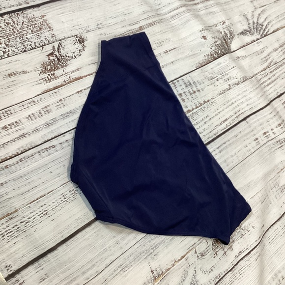 330. Lascana Navy Blue Bikini Bottom NWT Size 16 - Picture 2 of 3